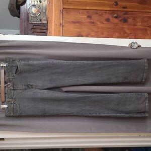 VTG PACO Jeans W/Attitude Womens/JUNIORS Dark Wash Stretch Embroidered Sz 15 EUC